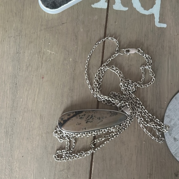 Sterling Silver Necklace and Pendant - Picture 10 of 10